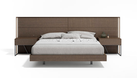 Almada King Bed in Ash