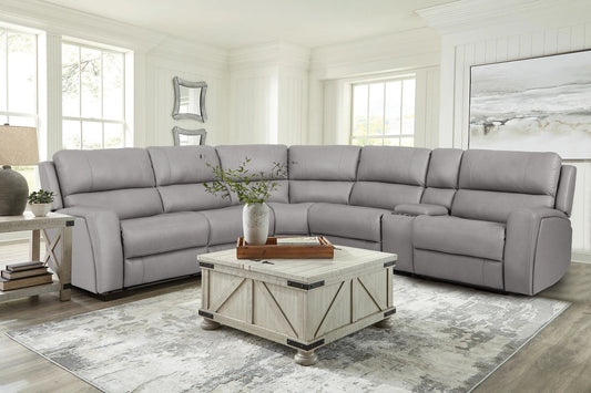 U70815M Sectional Color 2581 in Grey